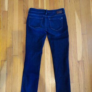 Mavi Emma Slim Boyfriend Jeans Size 27/32 Dark Wash Low Rise